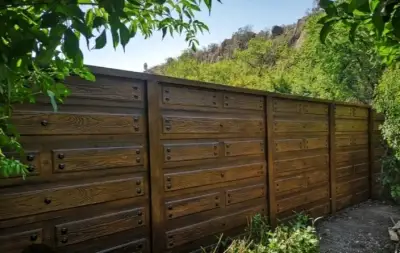 Cerca de madera para jardín - miniatura 2