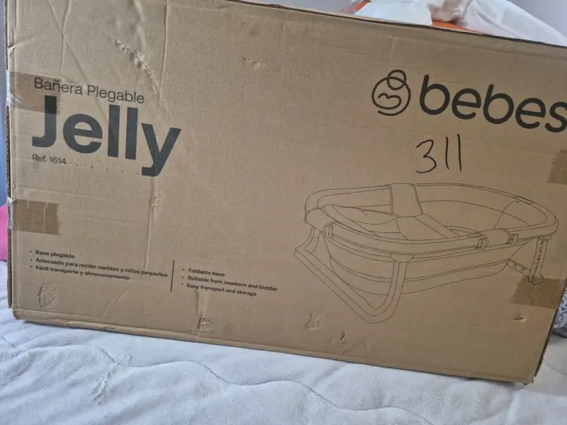 Bañera plegable Jelly Bebes
