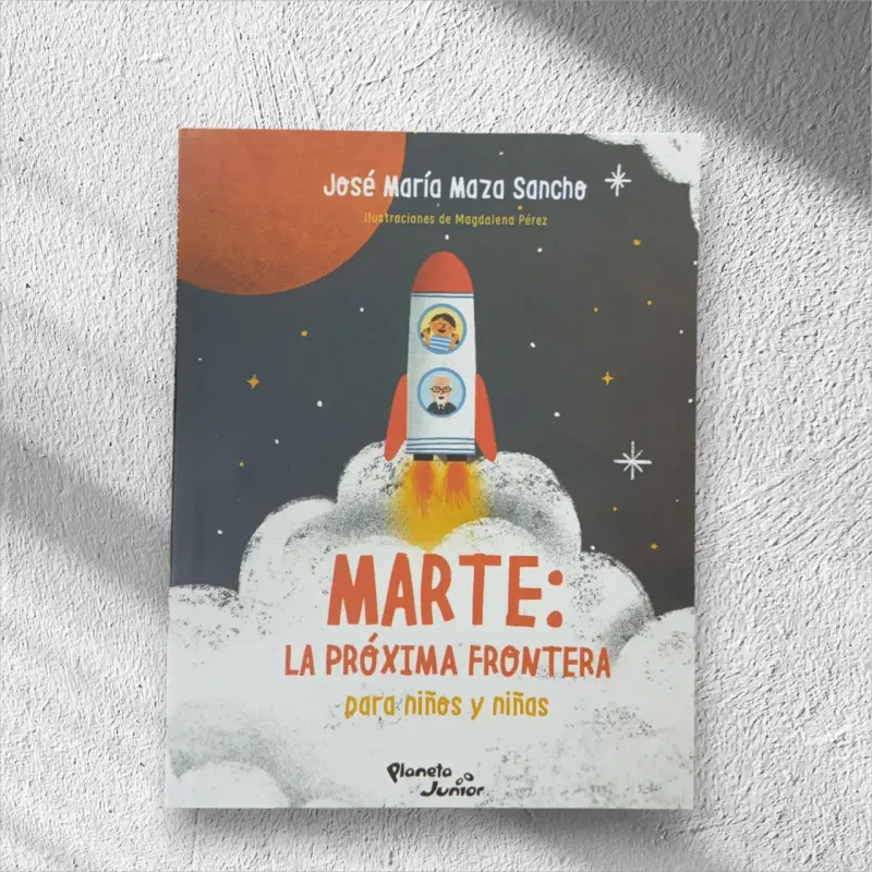 Libro infantil "Marte: La próxima frontera"