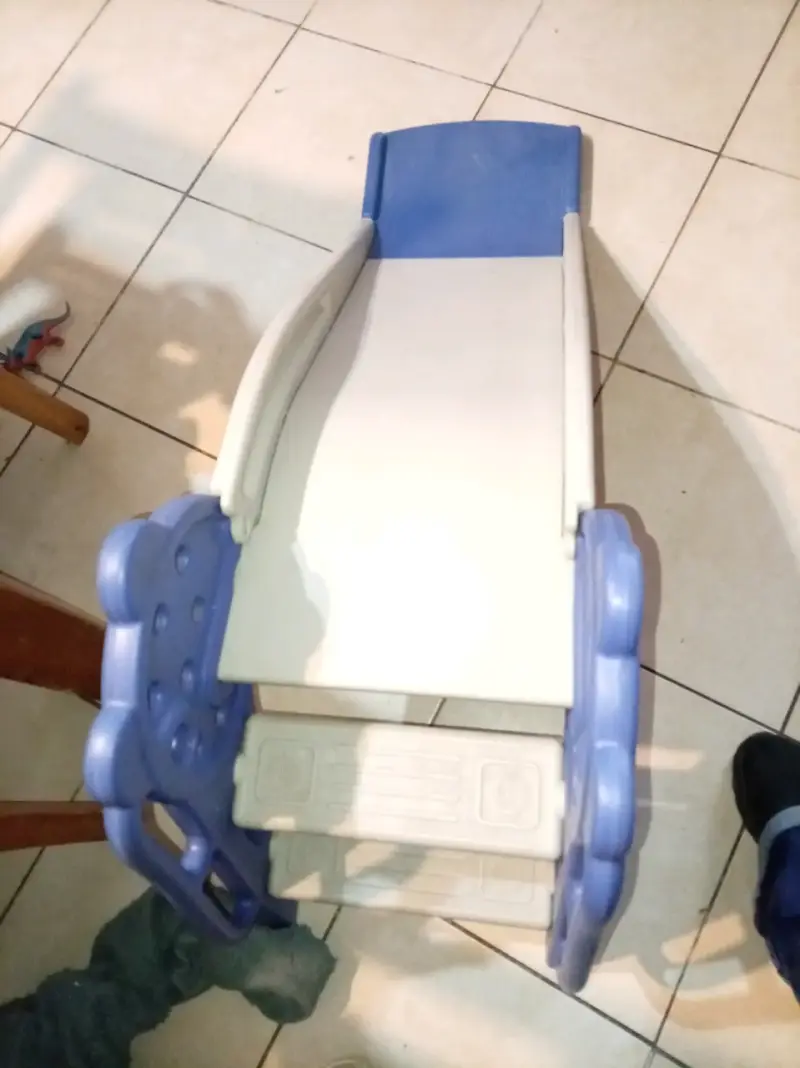 Tobogán infantil de oso azul - 2