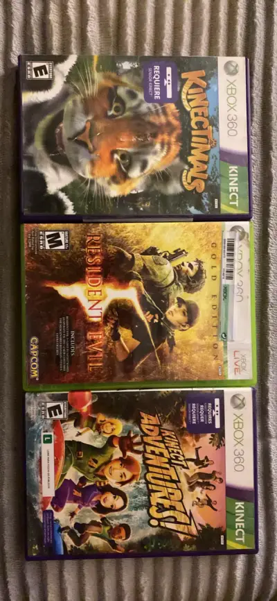 Pack de 3 Juegos Xbox 360 Kinect - miniatura 1