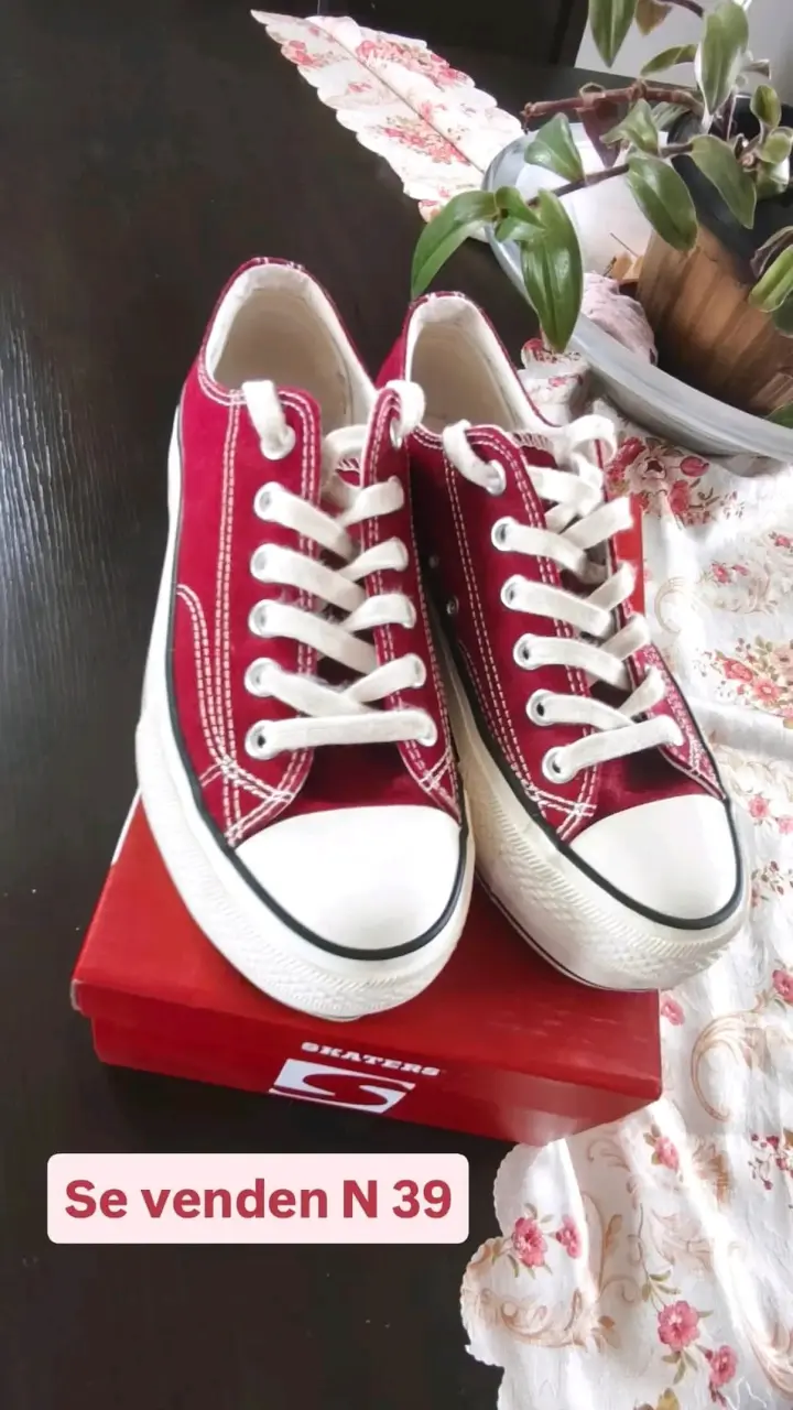 Zapatillas rojas talla 39