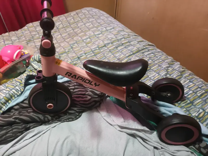Bicicleta infantil Rapidly rosa - 1