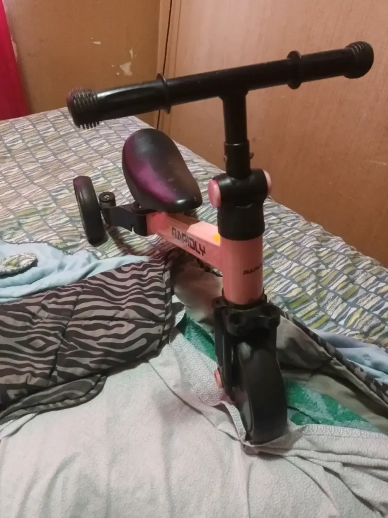Bicicleta infantil Rapidly rosa - 2