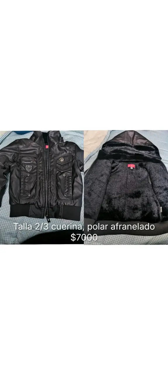 Chaqueta cuerina