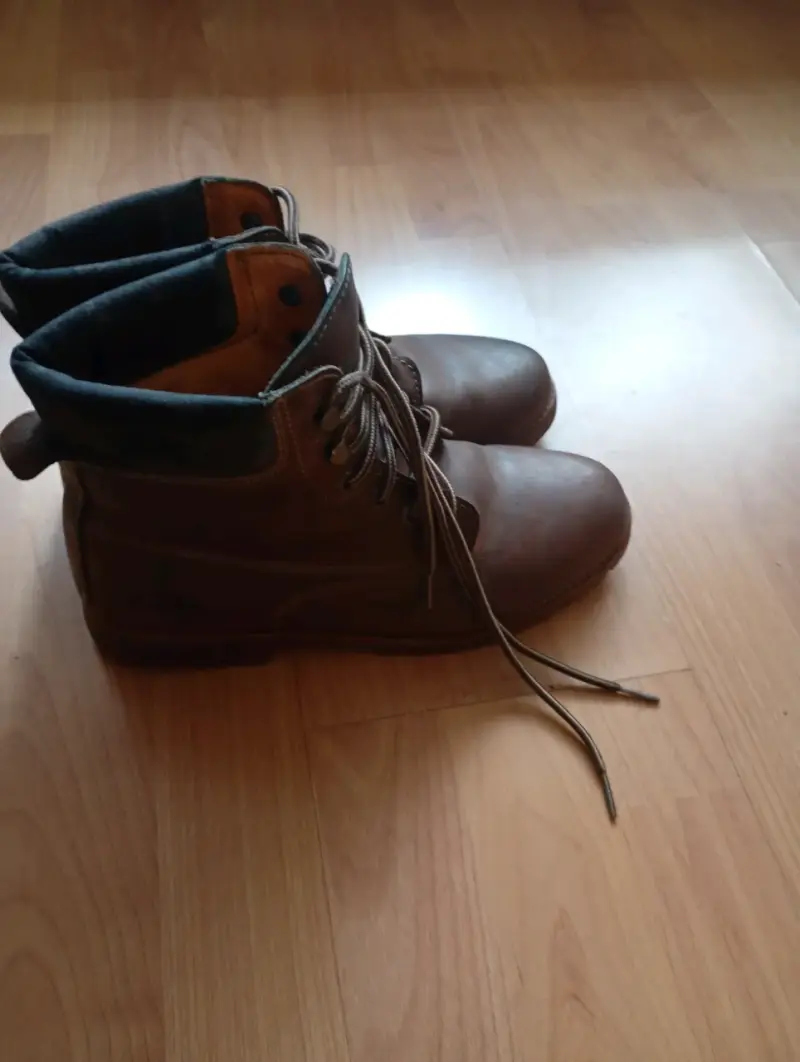 Botas de cuero marrón - 3