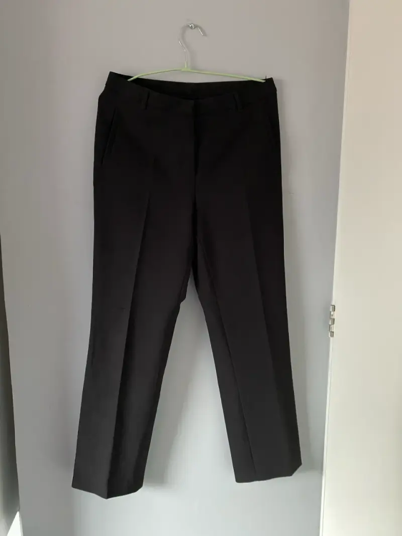 Pantalón de vestir negro mujer - 1