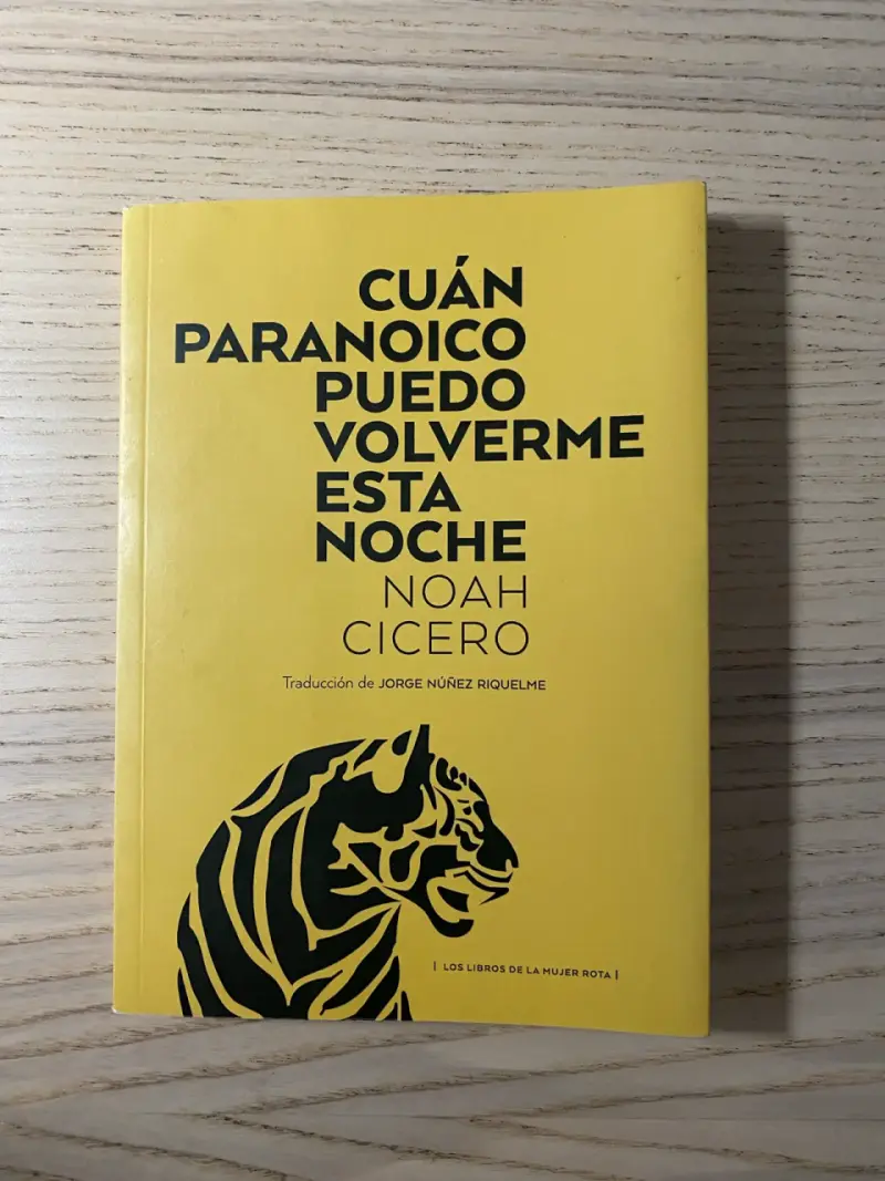 Libro Cuan Paranoico Puedo Volverme - 1