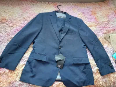 Traje formal azul oscuro - miniatura 1