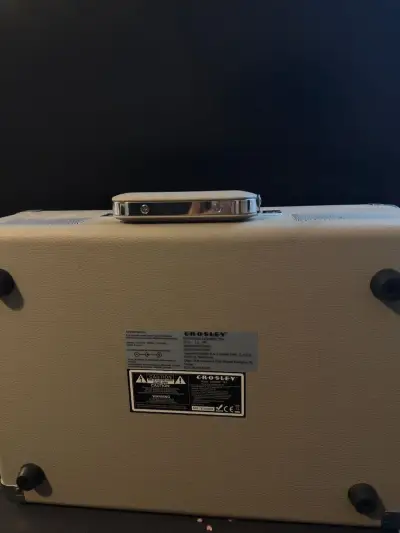 Tocadiscos vintage beige - miniatura 2