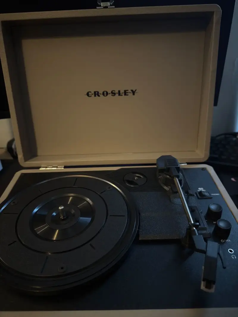 Tocadiscos vintage beige - 3