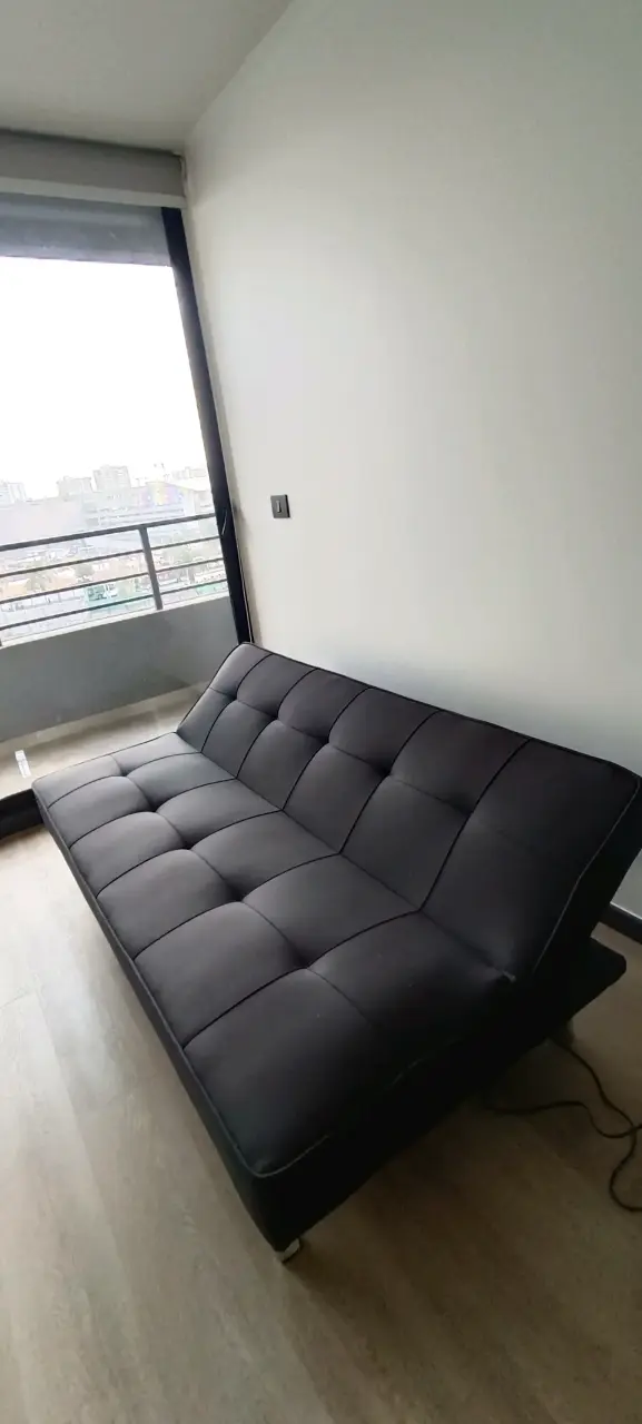 Sofá cama negro moderno - 2