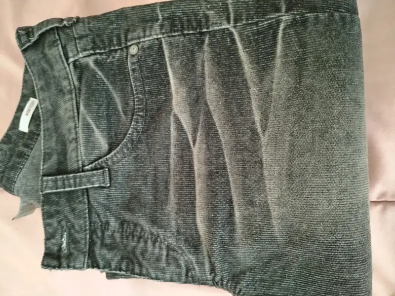 Jeans gris de mezclilla - 1