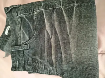 Jeans gris de mezclilla - miniatura 1