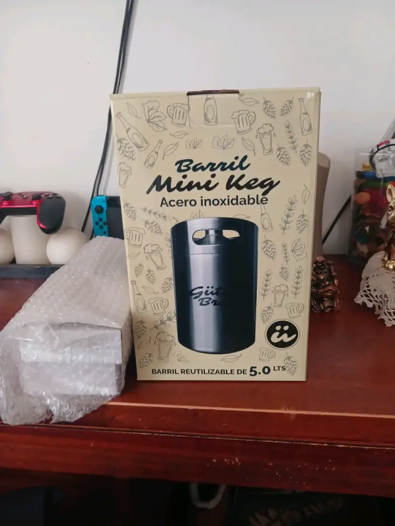 Barril Mini Keg acero inoxidable - 1