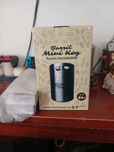 Barril Mini Keg acero inoxidable - miniatura 1