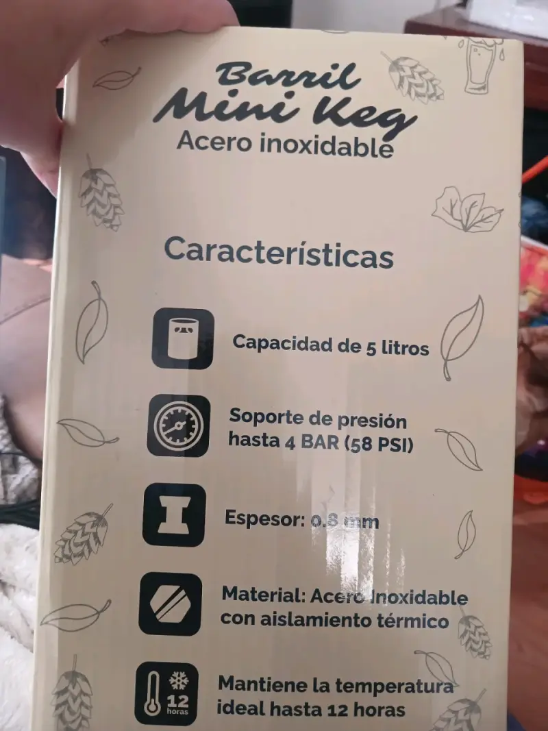 Barril Mini Keg acero inoxidable - 4