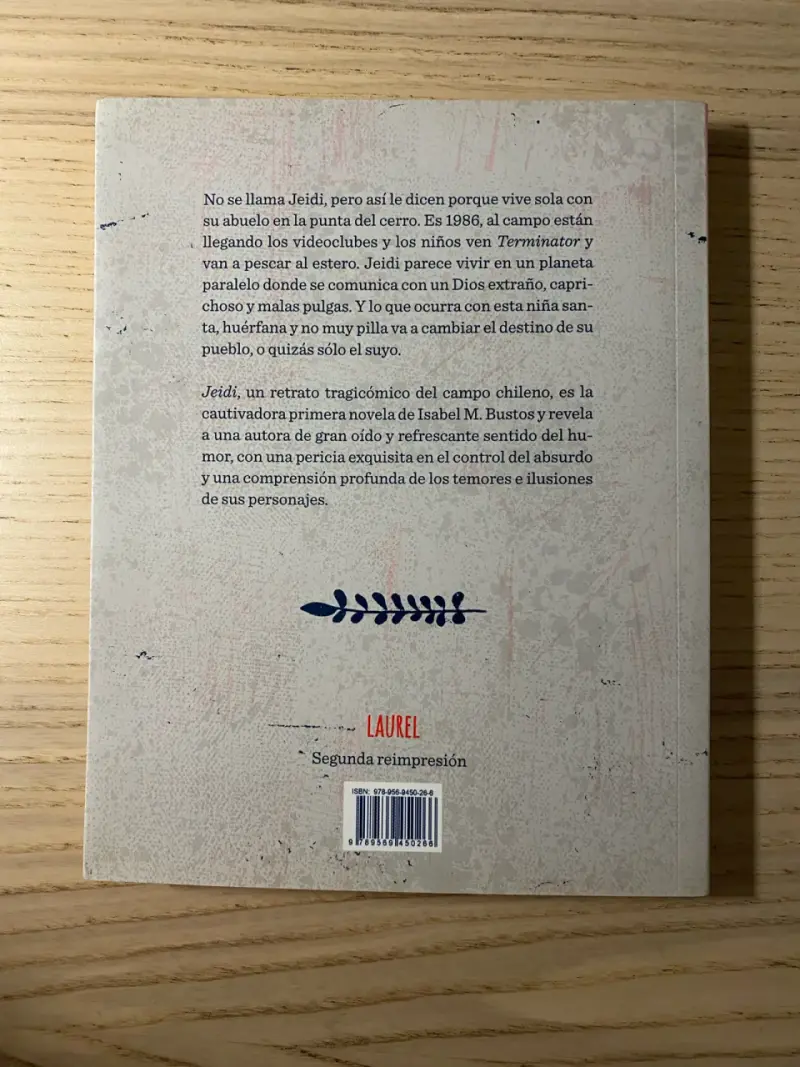 Libro 'Jeidi' de Isabel M. Bustos - 2