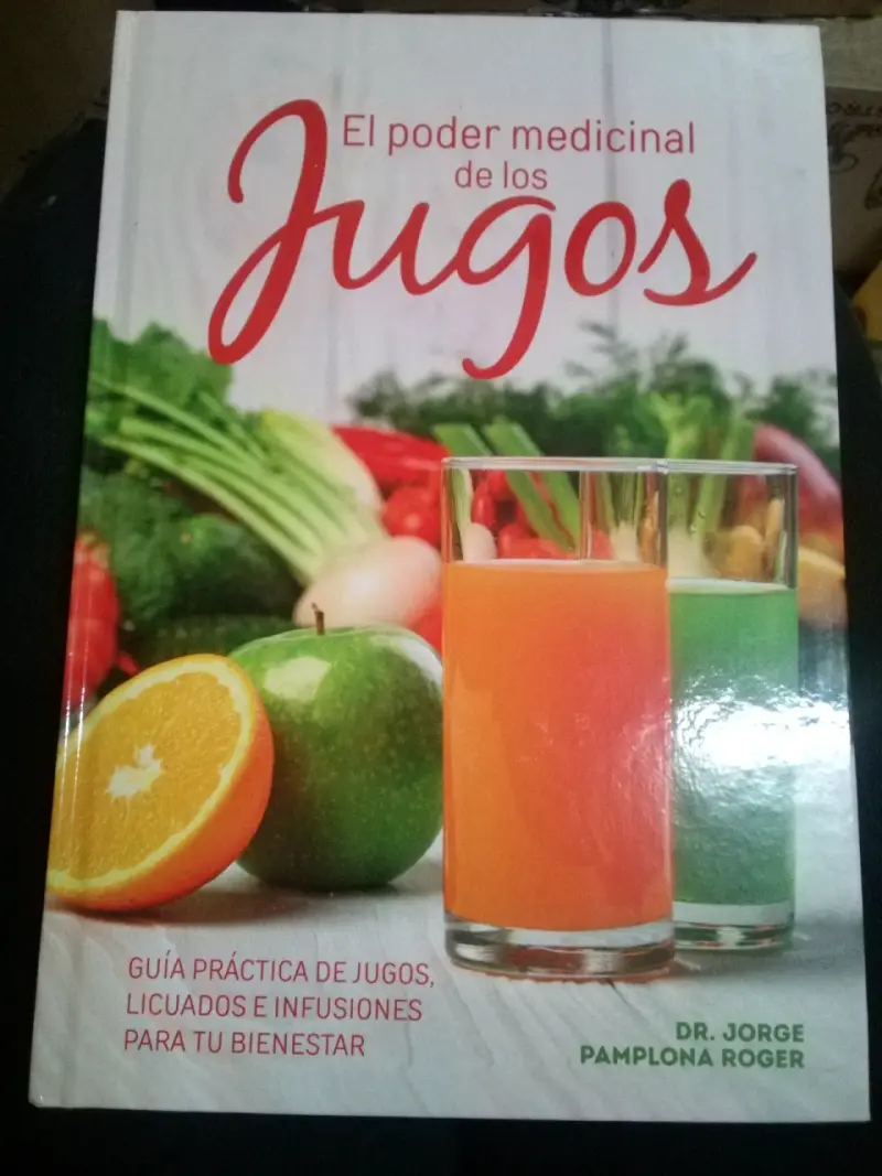Libro El poder medicinal de los jugos
