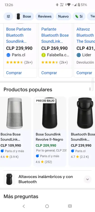 Bocina Bose SoundLink Revolve - miniatura 1