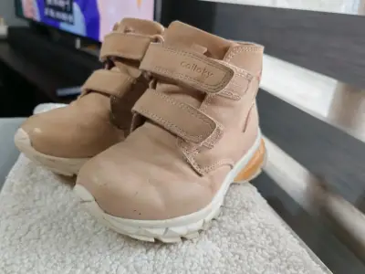 Botines beige para niña - miniatura 3