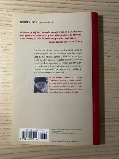 Libro Cocaína de Julián Herbert - miniatura 2