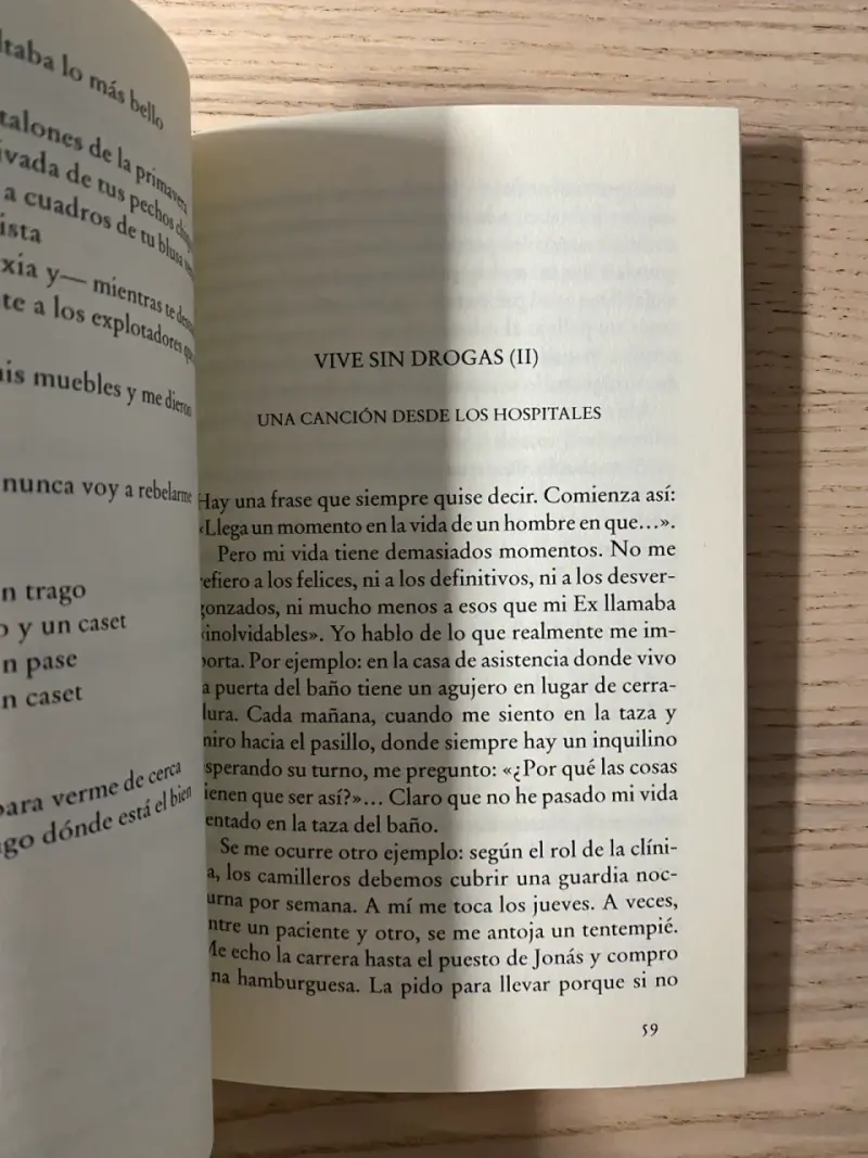 Libro Cocaína de Julián Herbert - 5
