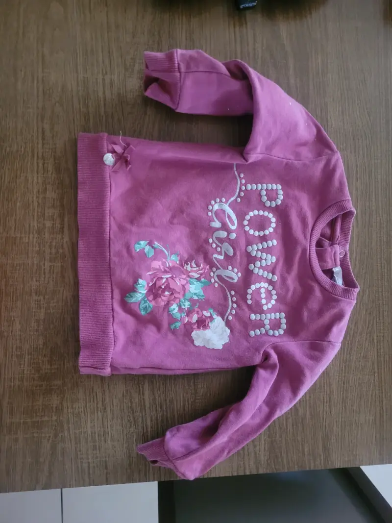 Abrigo rosa para bebé - 6