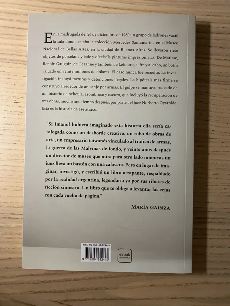 Libro 'Golpe en el Museo' - 2
