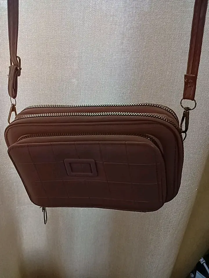 Cartera cruzada palo de rosa - 2