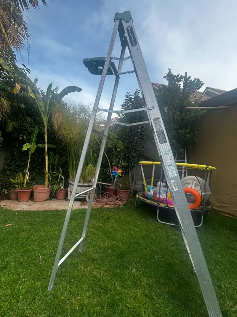Escalera de aluminio alta - 5
