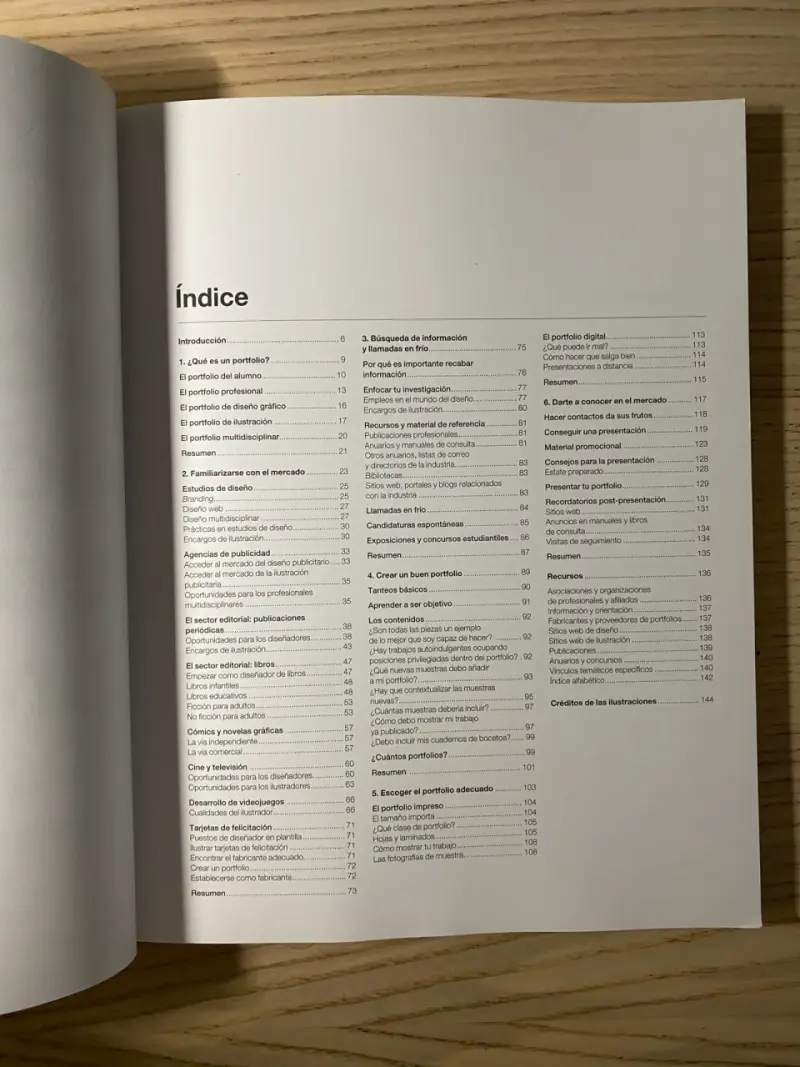 Libro Cómo crear un portafolio - 4