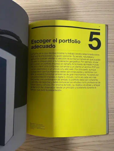 Libro Cómo crear un portafolio - miniatura 6