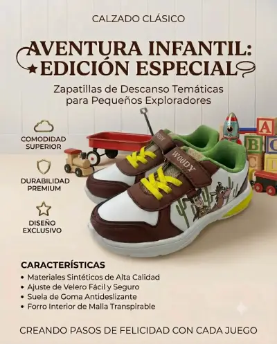 Zapatillas toy story infantiles - miniatura 1