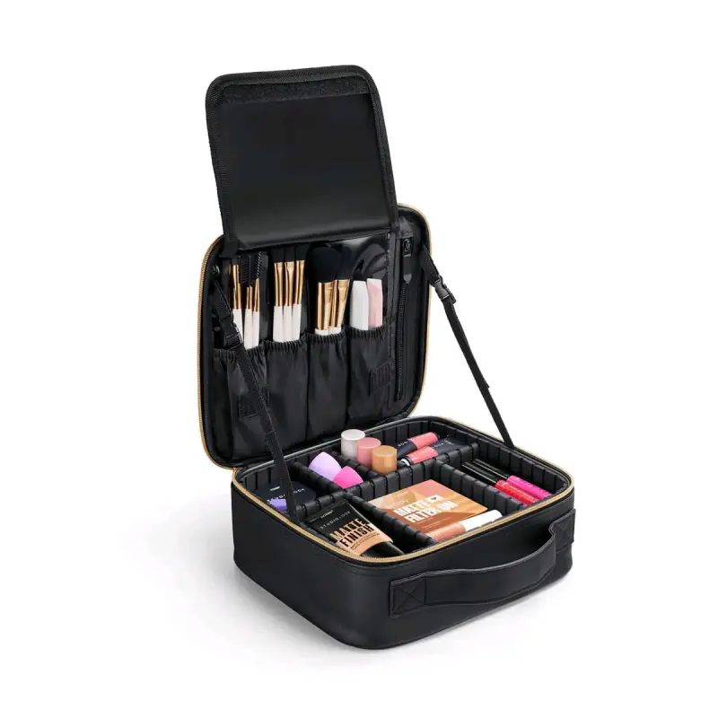 Maletín de maquillaje negro - 2