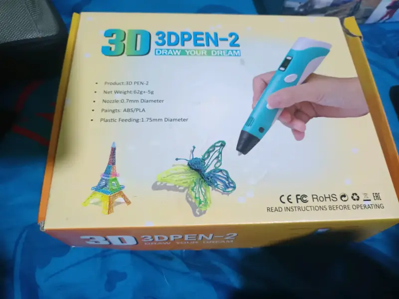 Lápiz 3D 3DPEN-2 azul
