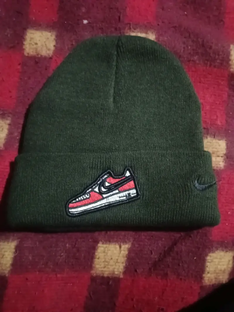 Beanie verde Nike