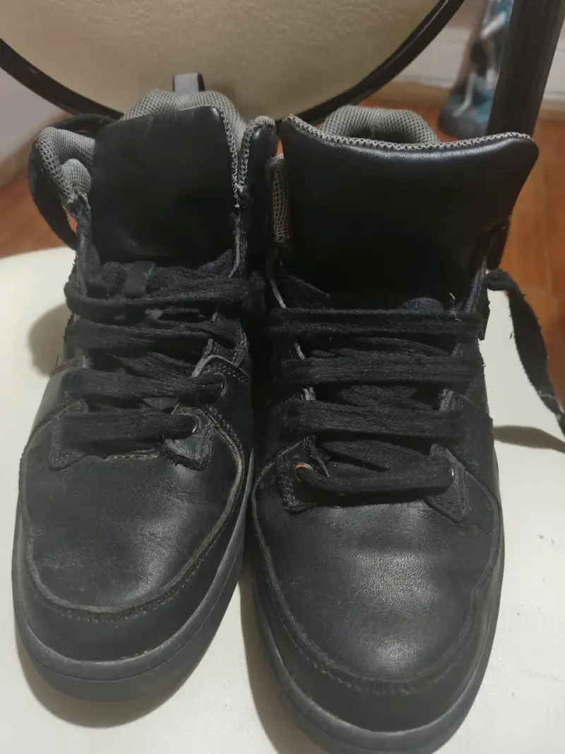 Zapatillas de colegio negras - 1