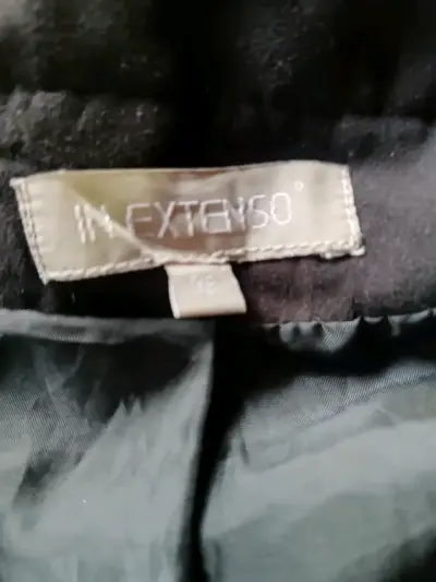 Chaqueta estilo tweed negra - miniatura 2