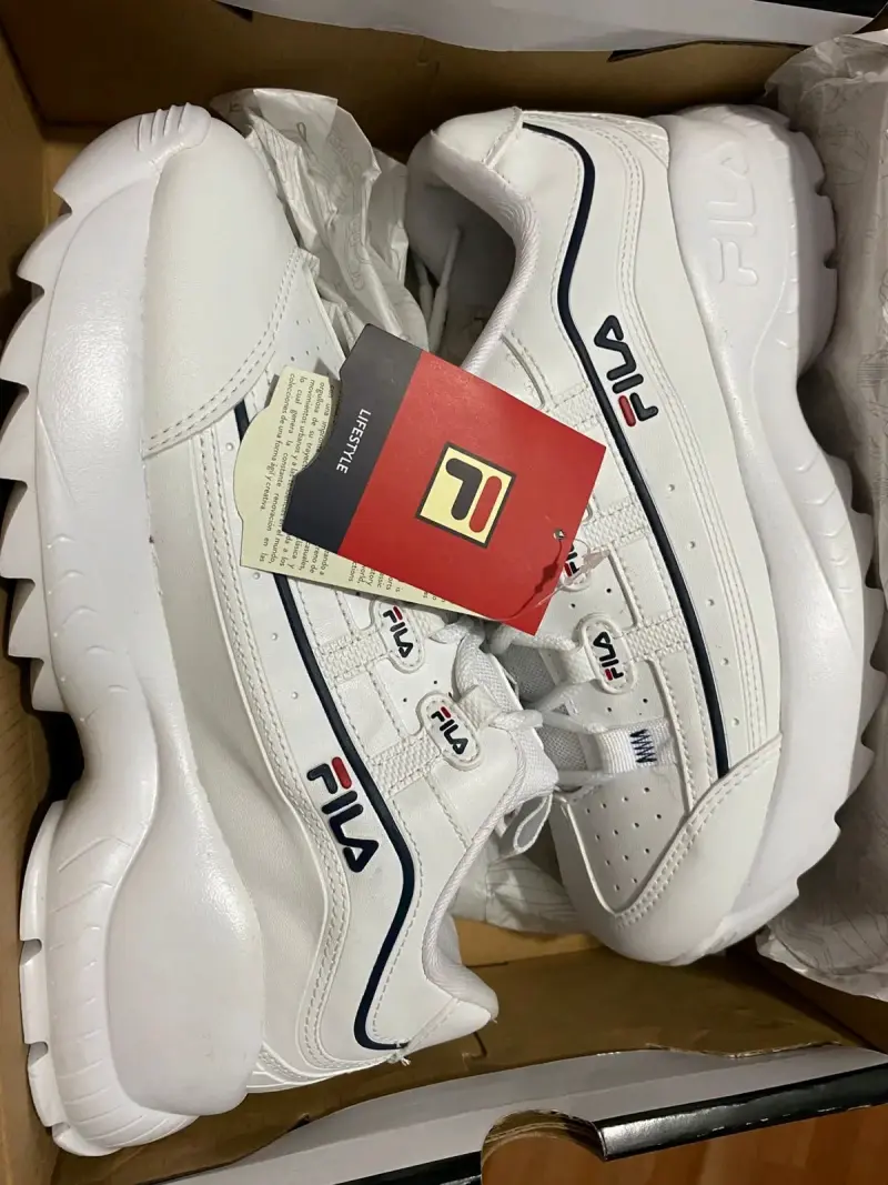 Zapatillas Fila Disruptor blancas - 3