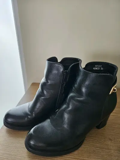 Botines negros mujer - miniatura 3