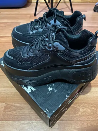 Zapatillas negras Starter - miniatura 2