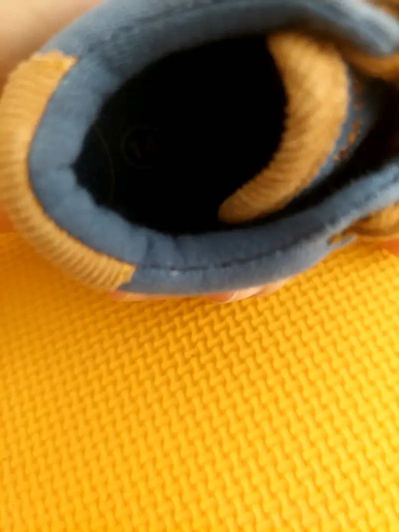 Zapatitos de bebé azul y café - 3
