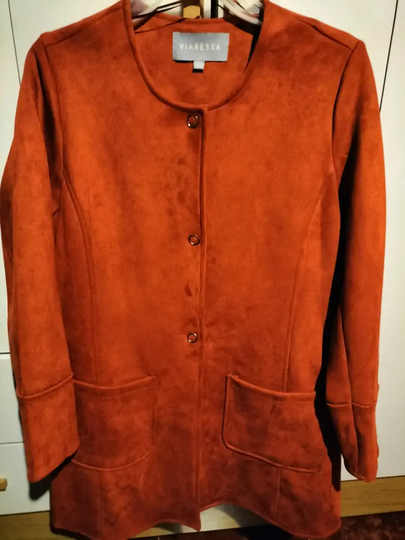 Abrigo naranja Viaressa - 1