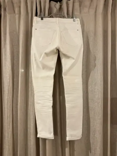 Jeans skinny blancos Mango mujer - miniatura 4