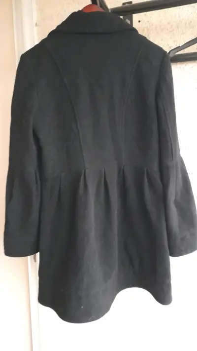 Abrigo Marquis negro mujer - miniatura 3