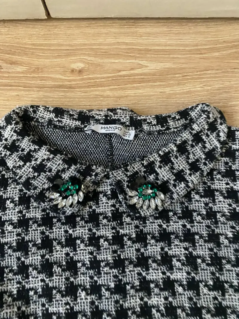 Vestido de tela Mango - 2