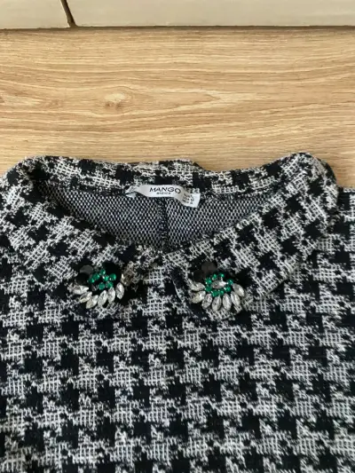 Vestido de tela Mango - miniatura 2