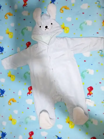 Enterito polar con capucha de oso - miniatura 1