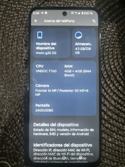 Smartphone Motorola Android - miniatura 5